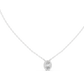 Fancy Oval Cut Halo Lab Diamond Pendant