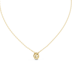 Fancy Oval Cut Halo Lab Diamond Pendant