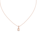 1 Carat Pear Cut Lab Diamond Solitaire Pendant