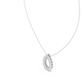 Lab Diamond Round Cut Dew Drop Pendant