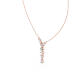 Multi Shape lab Diamond Modern Pendant