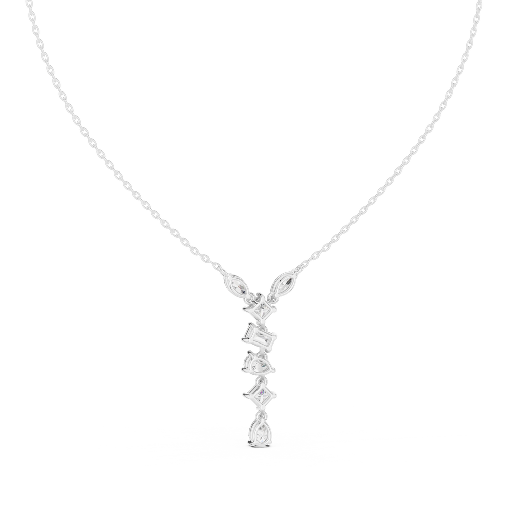 Multi Shape lab Diamond Modern Pendant