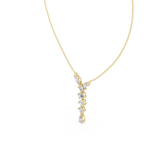 Multi Shape lab Diamond Modern Pendant