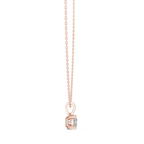 1.50 Carat Cushion Cut Solitaire Lab Diamond Pendant