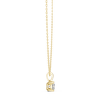 1.50 Carat Cushion Cut Solitaire Lab Diamond Pendant