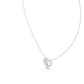 Heart Shape Round Cut Lab Diamond Pendant