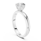Round Shape Lab Grown Diamond Solitaire Ring