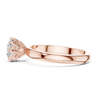 Round Shape Lab Grown Diamond Solitaire Ring