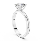 1 Carat Round Cut Solitaire Diamond Engagement Ring