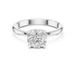 1 Carat Round Cut Solitaire Diamond Engagement Ring