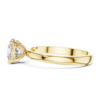 1 Carat Round Cut Solitaire Diamond Engagement Ring