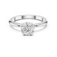 Round Lab Grown Diamond Solitaire Engagement Ring