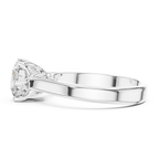 Round Cut 1 Carat Solitaire Diamond Engagement Ring