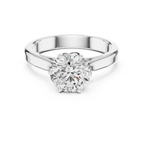 Round Cut 1 Carat Solitaire Diamond Engagement Ring