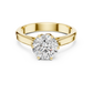 Round Cut 1 Carat Solitaire Diamond Engagement Ring