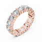 Round Cut Lab Grown Diamond Eternity band