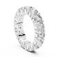 Round Cut Lab Grown Diamond Eternity band