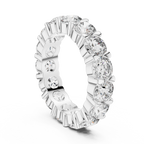 Round Cut Lab Grown Diamond Eternity band