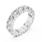 Round Cut Lab Grown Diamond Eternity band