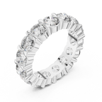 Round Cut Lab Grown Diamond Eternity band