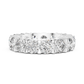 Round Cut Lab Grown Diamond Eternity band