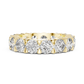 Round Cut Lab Grown Diamond Eternity band