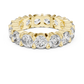 Round Cut Lab Grown Diamond Eternity band