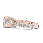 Princess Cut Dazzling Diamond Engagement Ring