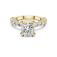Princess Cut Dazzling Diamond Engagement Ring