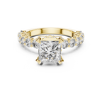 Princess Cut Dazzling Diamond Engagement Ring