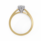 Heart Shaped Lab Diamond Solitaire Engagement Ring