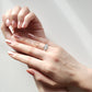Round And Pear cut Lab Diamond Two Stone Ring