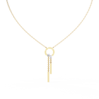 Multi Shape Lab Grown Diamond Necklace