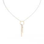 Multi Shape Lab Grown Diamond Necklace