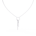 Multi Shape Lab Grown Diamond Necklace