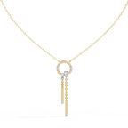 Multi Shape Lab Grown Diamond Necklace