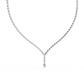 4.50 Carat Round Cut Lab Diamond Tennis Necklace