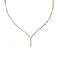 4.50 Carat Round Cut Lab Diamond Tennis Necklace