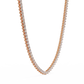 Unique Round Cut Lab Diamond Tennis Necklace