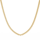 Unique Round Cut Lab Diamond Tennis Necklace