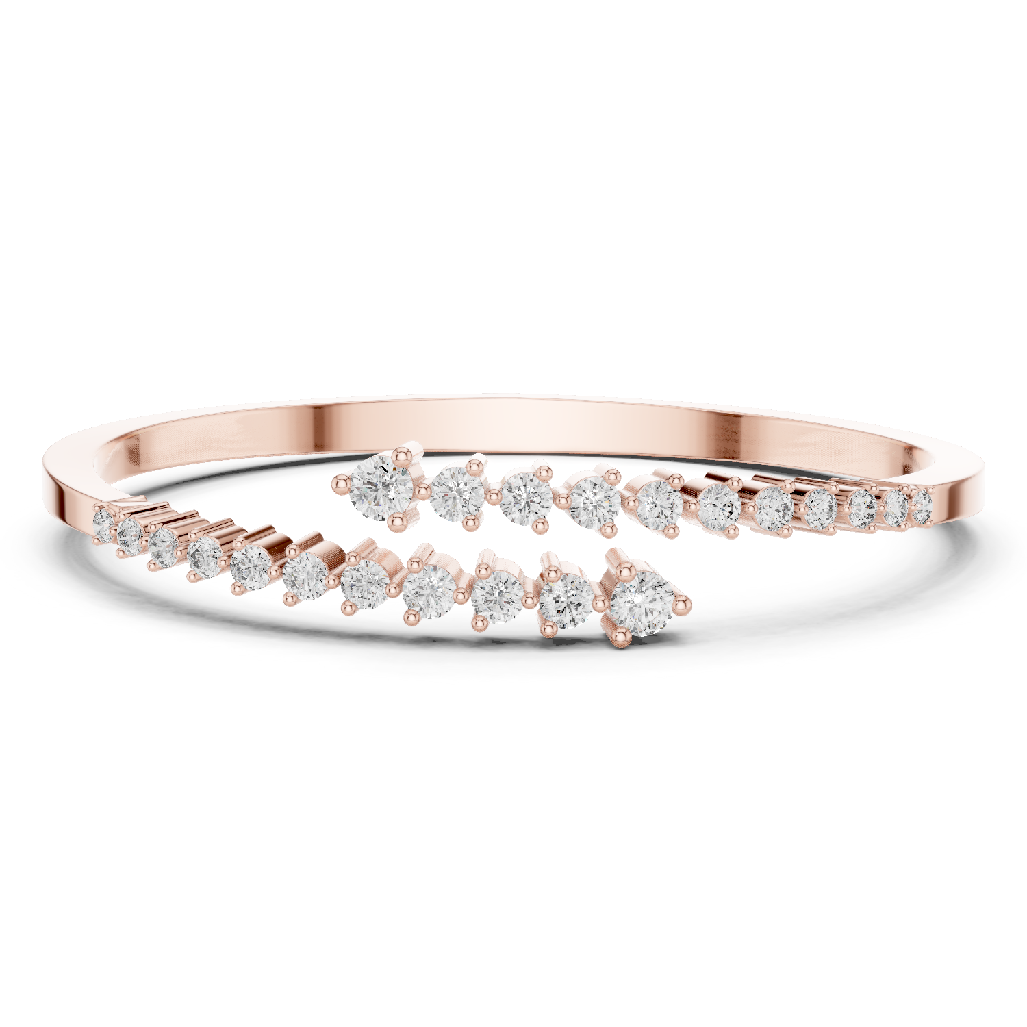Luxury Round Cut Lab Diamond Bracelet