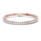 Marquise Cut Lab Diamond Tennis Bracelet