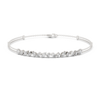 Brilliant Cut Diamond Classic Twin Chain Bracelet