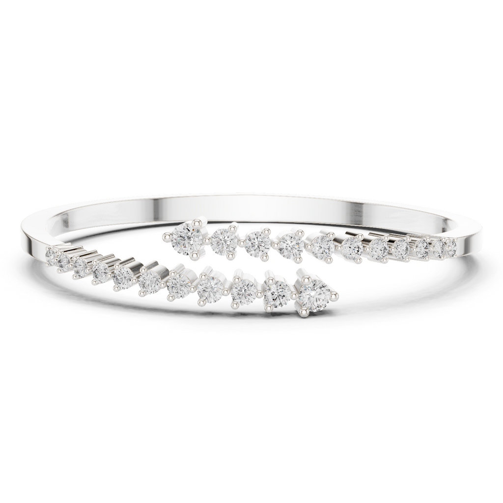 Luxury Round Cut Lab Diamond Bracelet