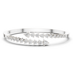 Luxury Round Cut Lab Diamond Bracelet