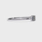 Round Cut lab Diamond Half Eternity Band