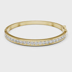 Channel Set Round Lab Diamond Bracelet