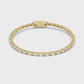 Baguette Cut Eternal Lab Diamond Bracelet