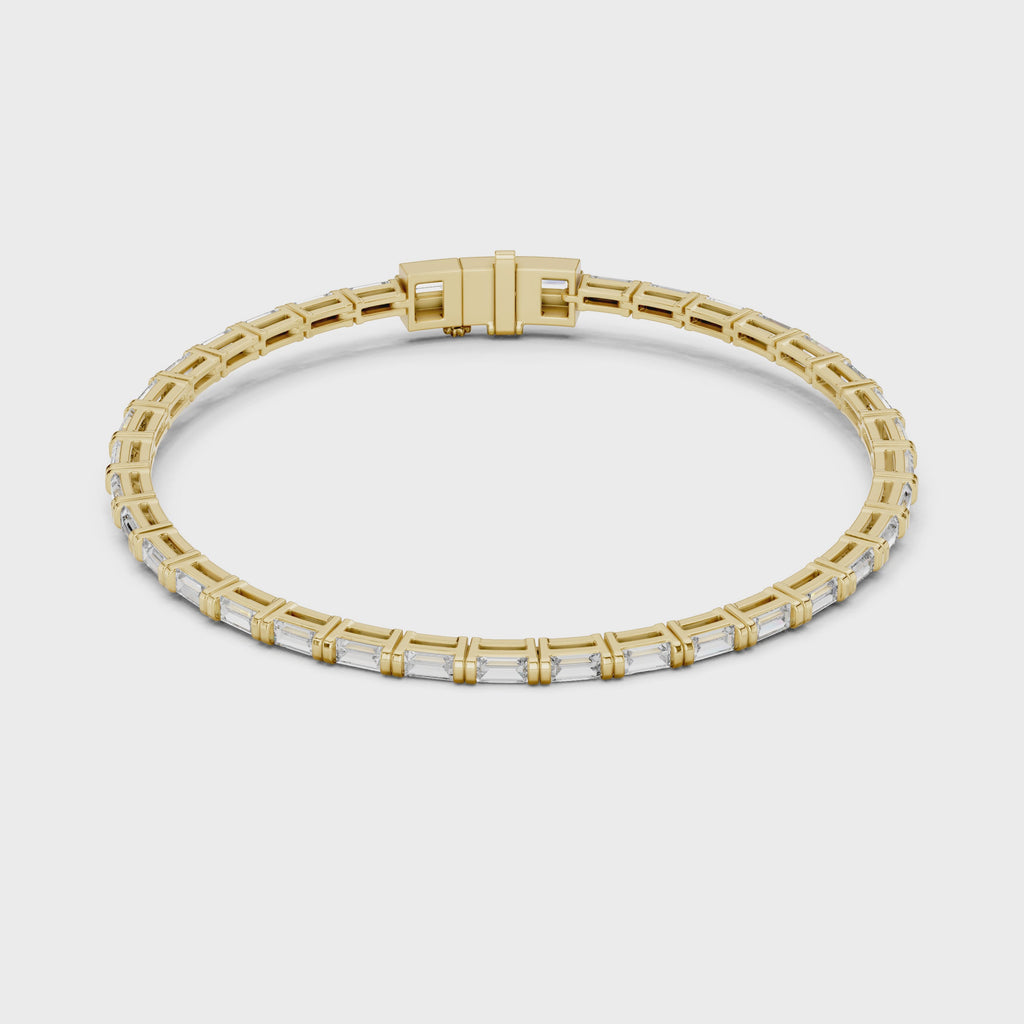Baguette Cut Eternal Lab Diamond Bracelet