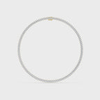 Multiple Marquise Diamond Fancy Tennis Necklace